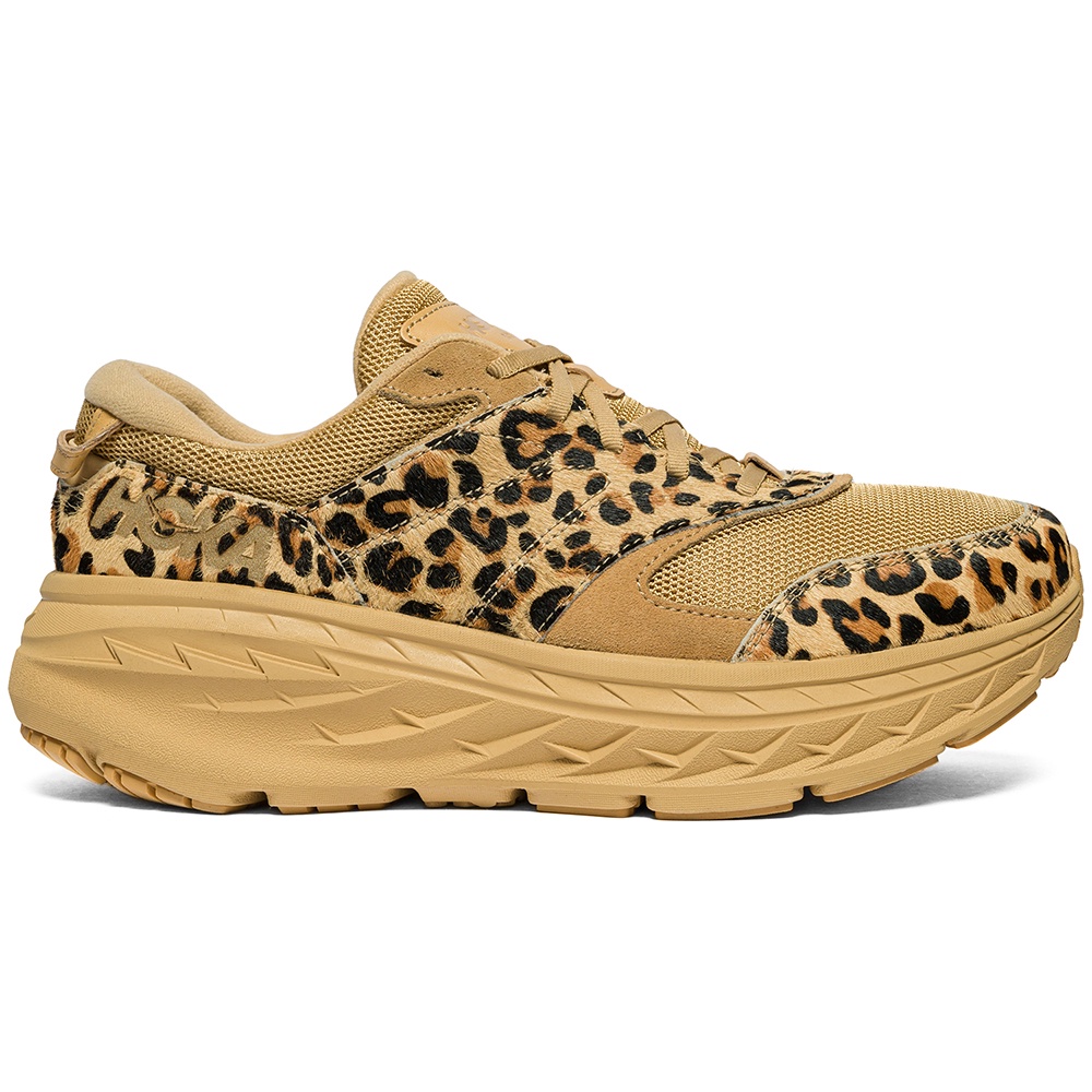 hoka leopard print