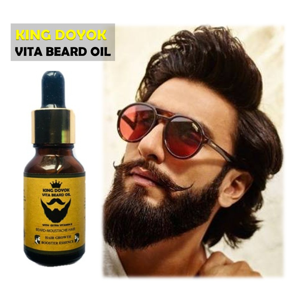 [Shop Malaysia] king doyok vita beard oil wak jambang moustache hair ...