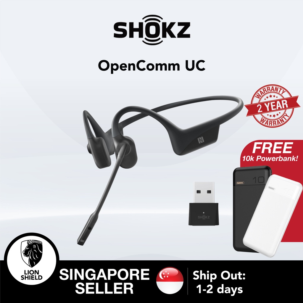 [SG] SHOKZ UC Bone Conduction OpenEar Wireless Headphones