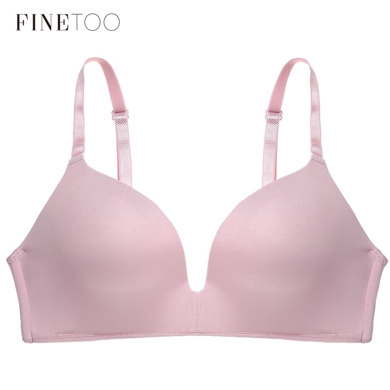 FINETOO Women's Bra Ultra Thin Breathable Wireless Padded Super Smooth ...