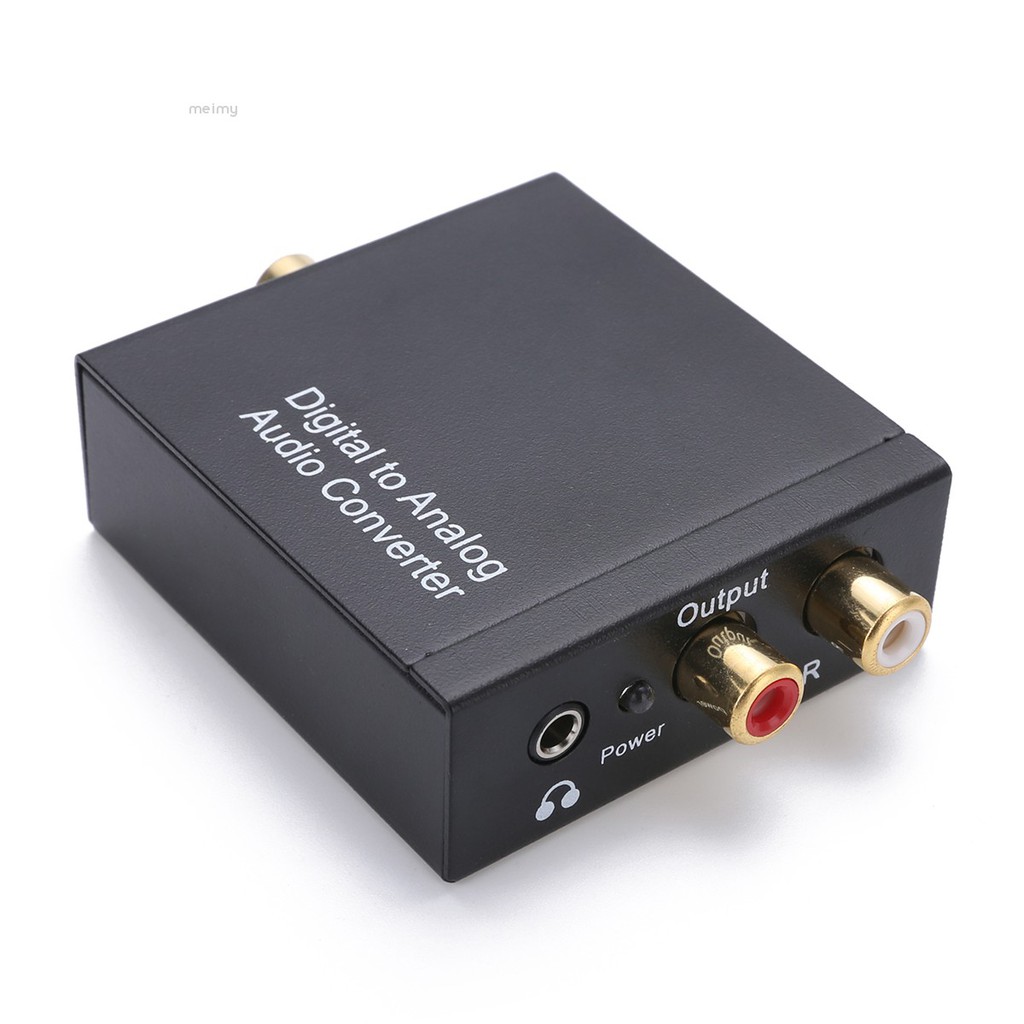 5.1 CH Optical Coaxial Digital to Analog Audio Converter Adapter RCA 3.5mm