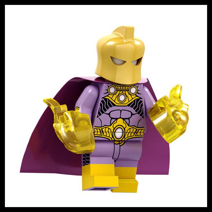 Dc Doctor Fate Kent Nelson Chrome Nabu Helmet Jsa Minifigure Lego Kw ...