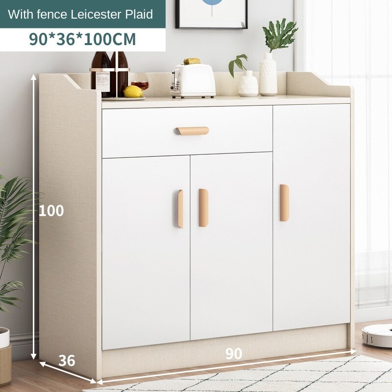 lyrlody Hallway Cabinets,Nordic Style Wooden Wardrobe Cabinet Dining Hall Kitchen Storage Cabinet Sideboard Cupboard Compact Armoire Organiser with 2 Drawers,50 x 30 x 81cm 