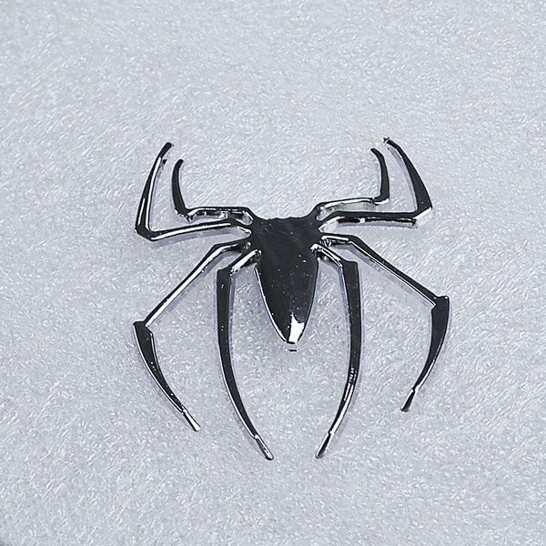 Hot Sell Heiz 3d Metall Spider Form Emblem Logo Grafik Aufkleber Chrom Autoaufkleber Shopee Singapore