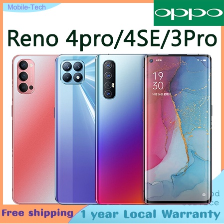 Oppo Reno 4 Pro Reno4 Se Reno 3 Pro Reno 4 Se Reno 3pro 5g Nfc Otg Smart Phone One Year Local Warranty Shopee Singapore