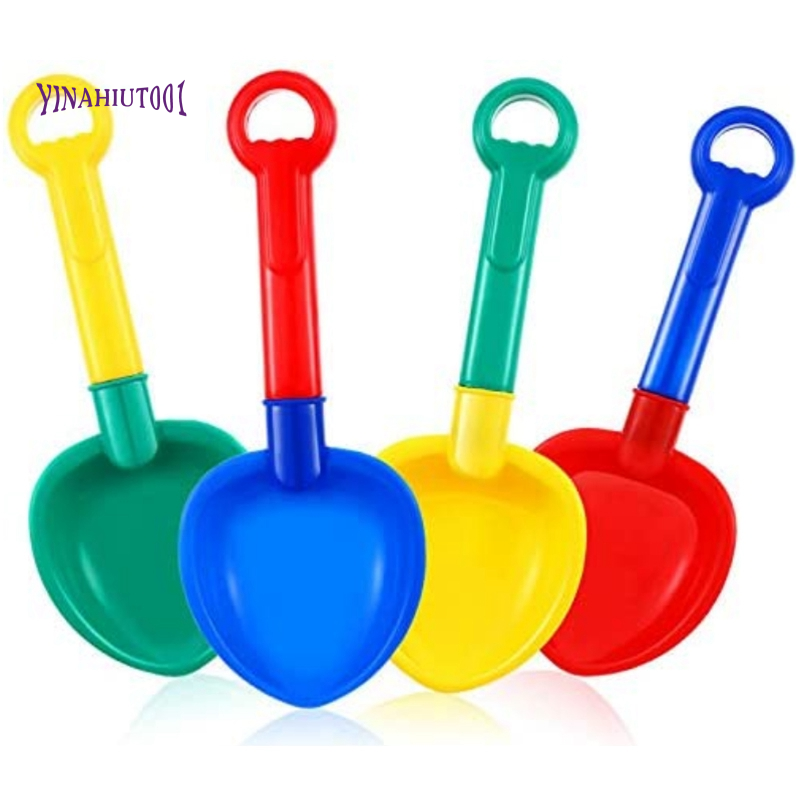 4 Pieces Plastic Sand Shovel Beach Sand 