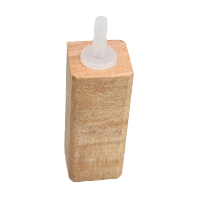 yoo Aquarium Air Bubble Stone Oxygen Increasing Wood Air Stone Smooth Texture