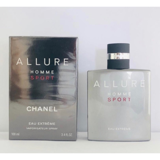 Original Tester Chan El Allure Homme Sport Eau Extreme Men 100ml Edt Shopee Singapore