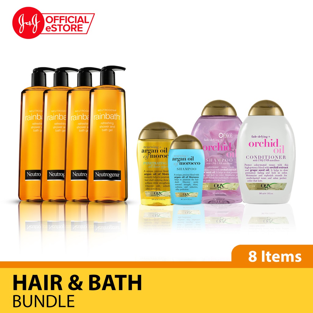 Hair Bath Care Bundle Ogx And Neutrogena Shopee Singapore