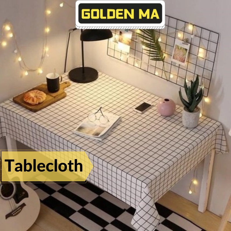 Table Cloth Waterproof Plastic Table Cover Oilproof Tablecloth alas