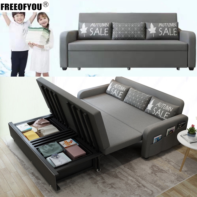 Sofa Bed Folding Living Room Dual, Fold Out Sofa Bed With Storage