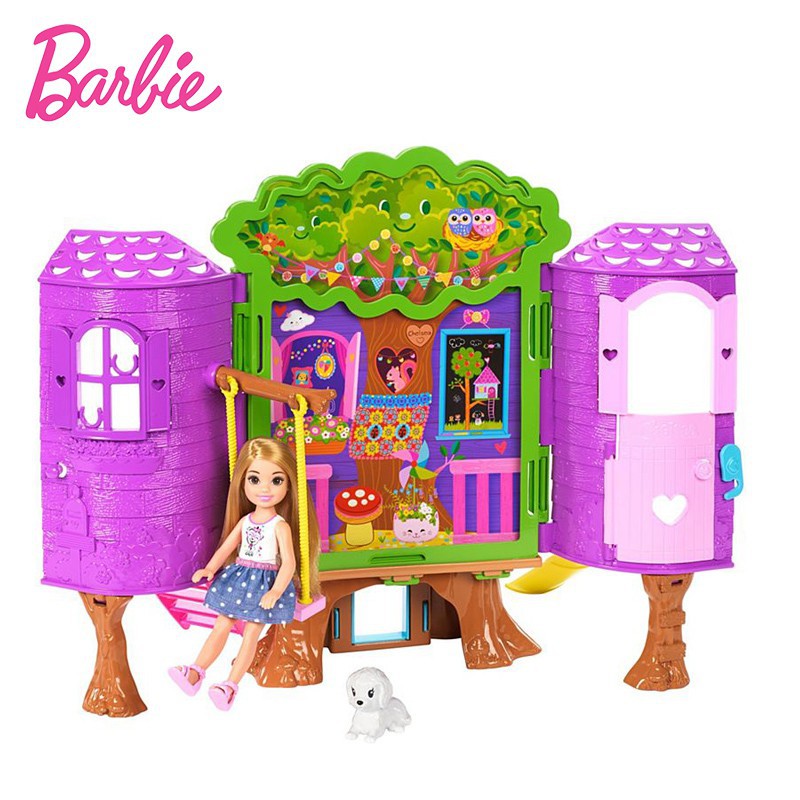 Original Barbie Doll Princess Kelly Tree House Story House ...