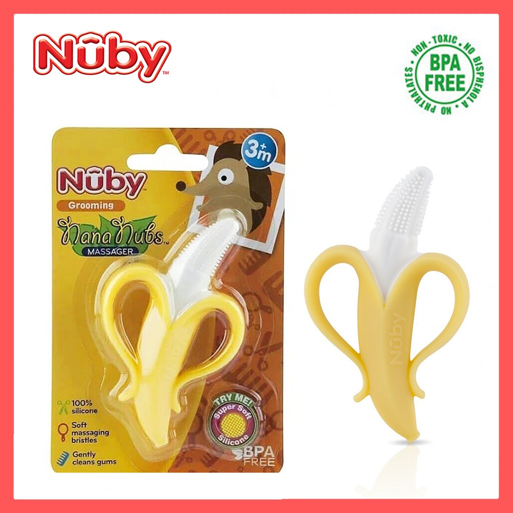 nuby banana teether