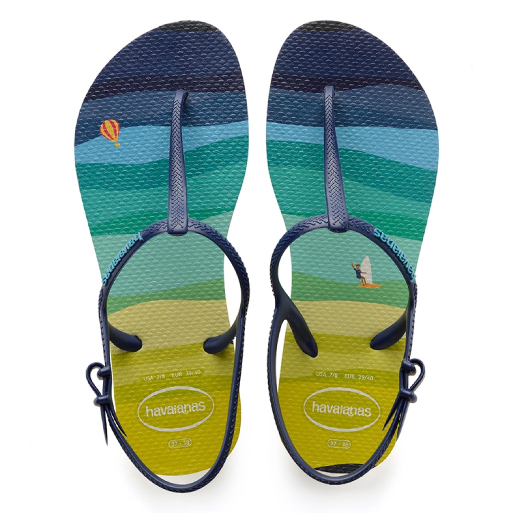 havaianas freedom print