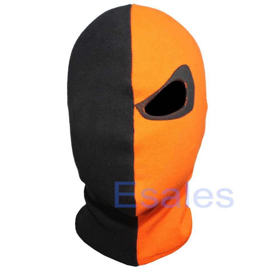 Deathstroke Terminator Slade Cosplay Mask Balaclava Hood Face Halloween Party Shopee Singapore - slade mask roblox