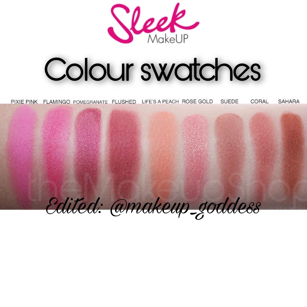 sleek blush keep it 100