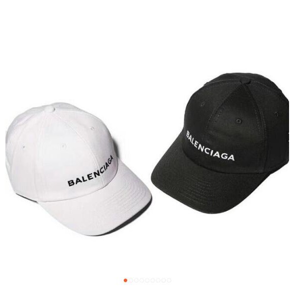 balenciaga hat white