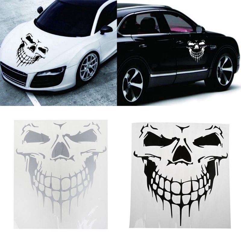 1x The Punisher Skull Decals Stickers Car Rear Window Tuning Bonnet