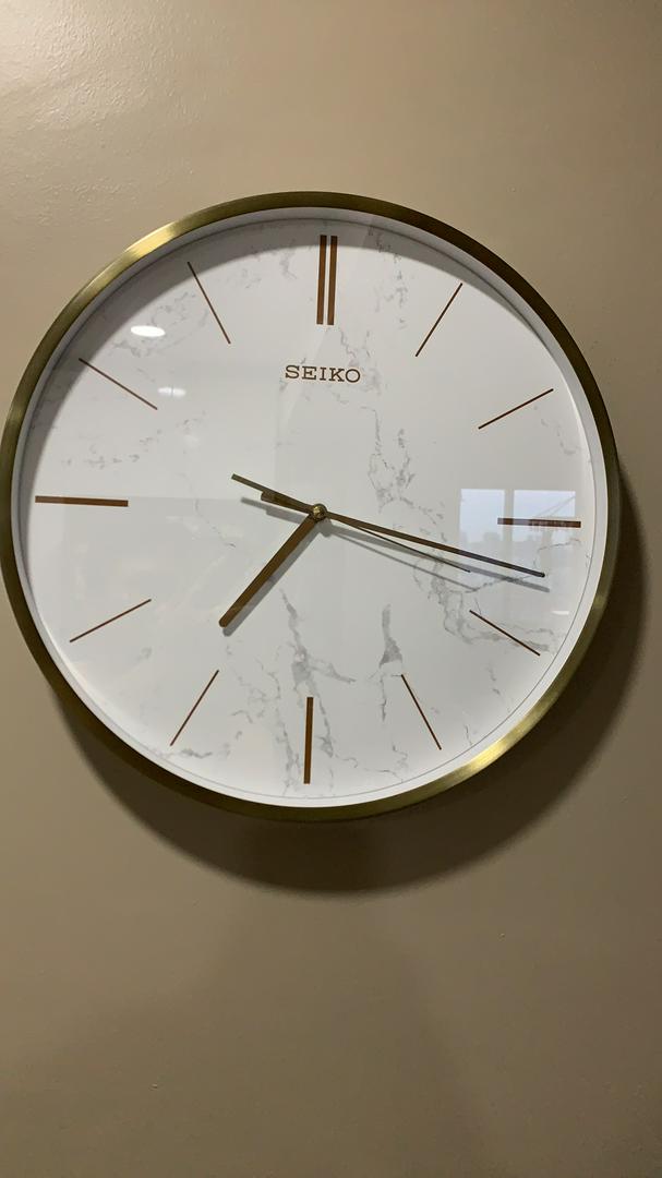Seiko Special Marble Edition Wall Clock (QXA760G | QXA760P) | Shopee  Singapore