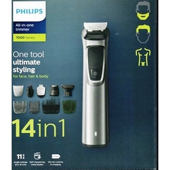 Philips MG7720 All in 1, The Ultimate all purpose 14 in 1, Hair Cutter ...