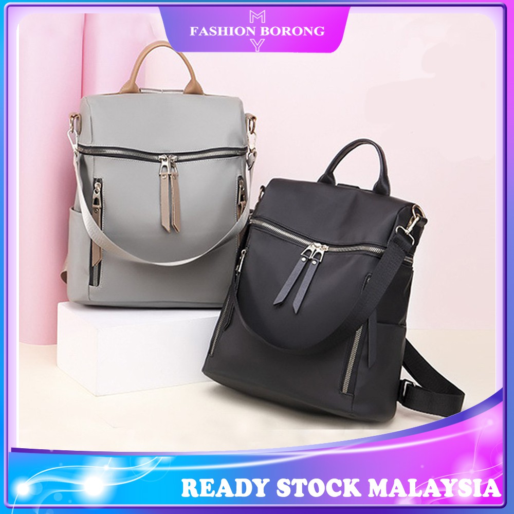 Korean Style SKN767 2 Way Backpack Handbeg Wanita Women's School Travel Backpack Bag Casual Beg