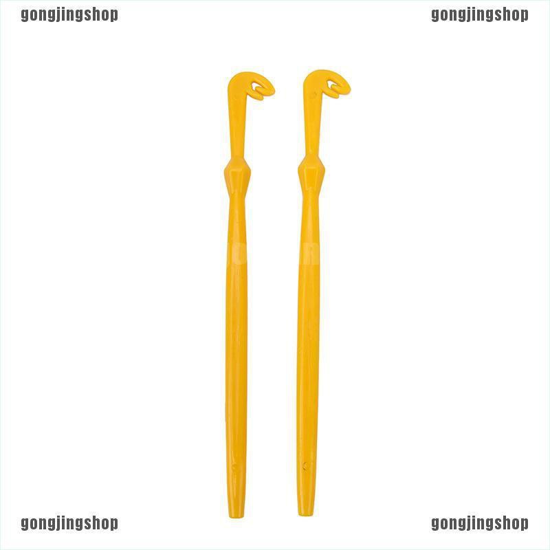 Gongjing4 2pcs Easy Hook Loop Tyer Disgorger Tool Tie Fast Knot