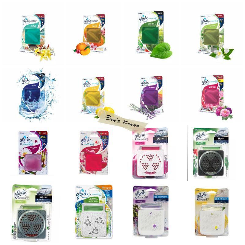 Glade Sensation Refill Air Freshener 8g Bathroom Car Toilet Perfume Home Room Pewangi Bilik Rumah Kereta Tandas Shopee Singapore