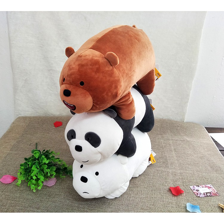 we bare bears standing plush