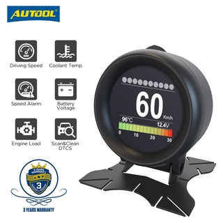 Autool X60 Car HUD OBD2 Head-up Digital Display Gauge Speedometer Fuel Consumption Gauge Oil Temp Meter