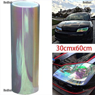 Redhot<Chameleon color changing tint vinyl wrap sticker headlight film car light lamp