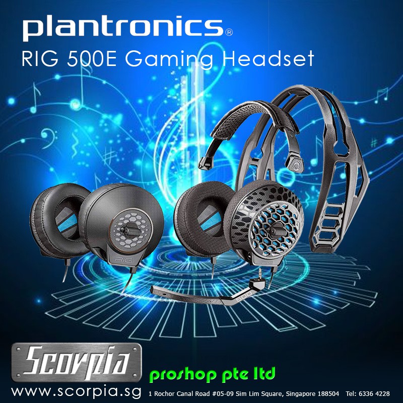 plantronics rig500e