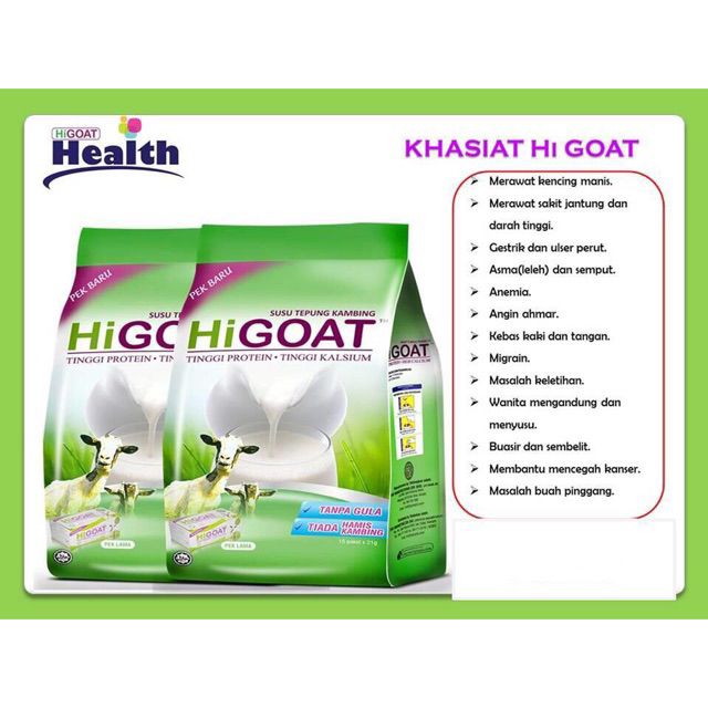 Ready Stock Susu Kambing Hi Goat Shopee Singapore