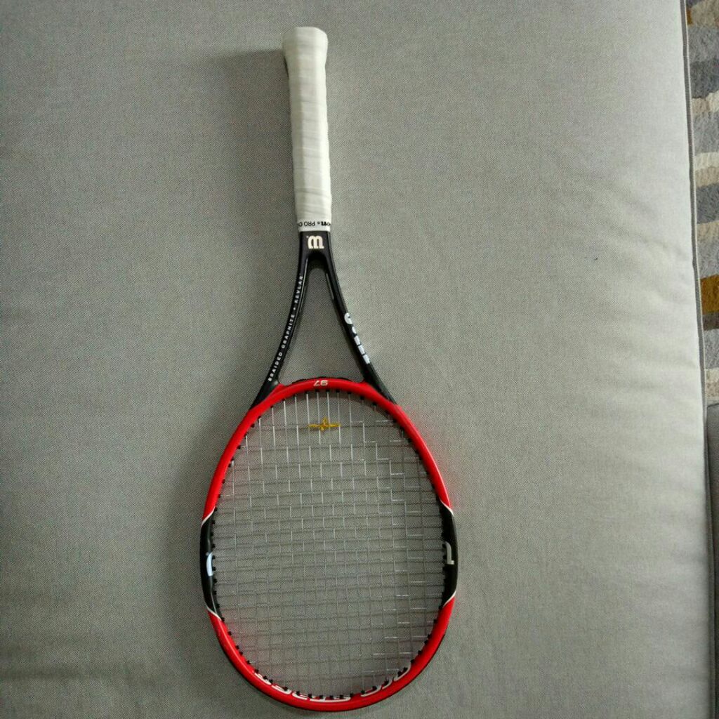 wilson pro staff 97 recommended string tension