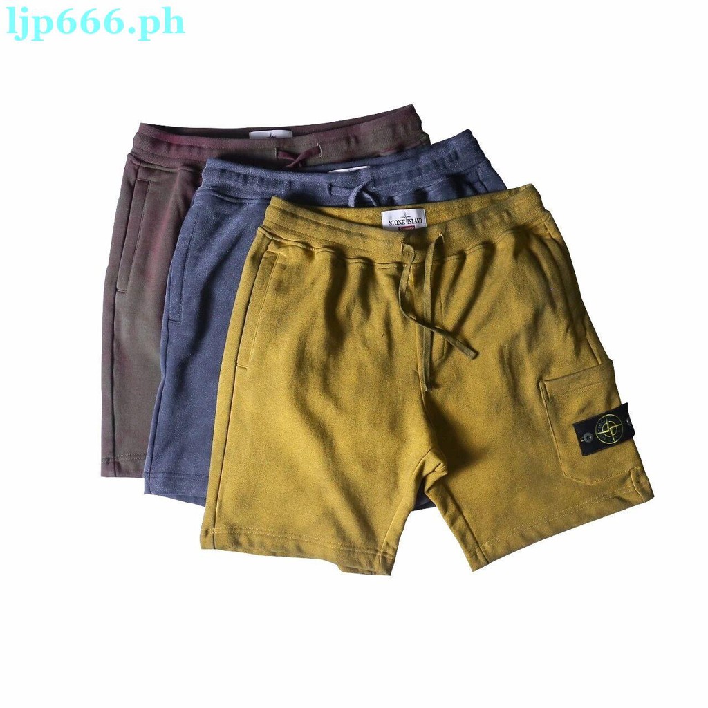 stone island cotton shorts