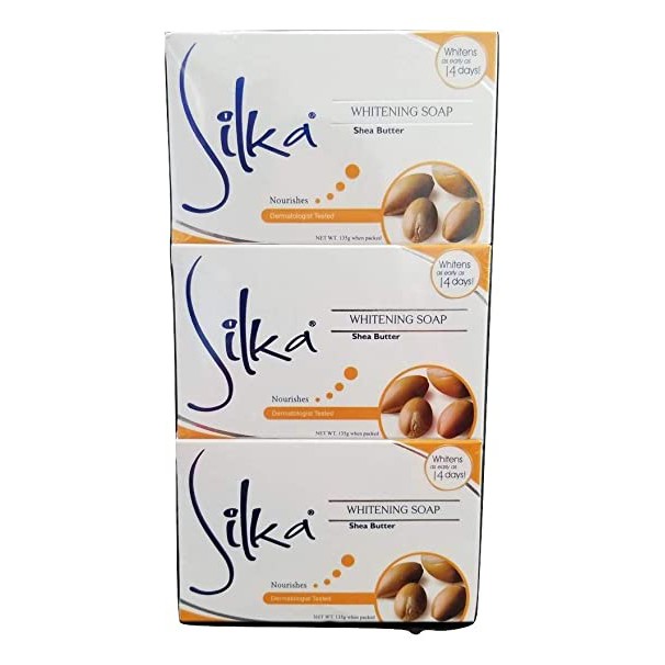 Silka Skin Whitening (shea Butter) 3pcs 