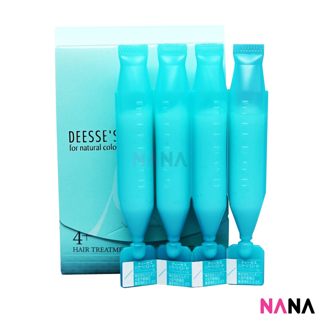 Milbon Deesse S Hair Treatment Mu4 9g X 4pcs For Normal Hair