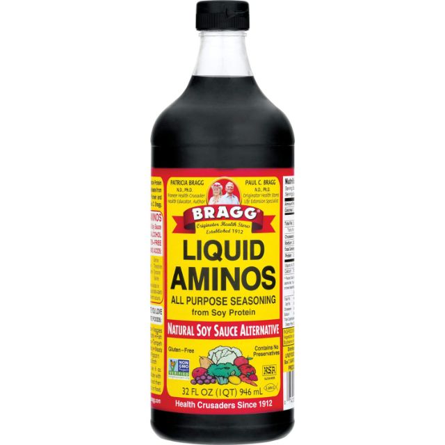 BRAGG LIQUID AMINOS SOY SAUCE (GLUTEN FREE) 946ML EXP10/2022 Shopee