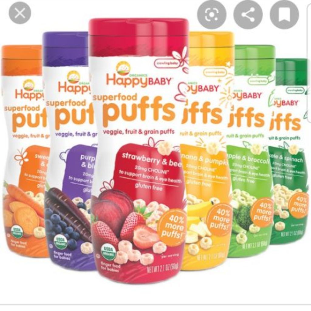 vegan baby puffs
