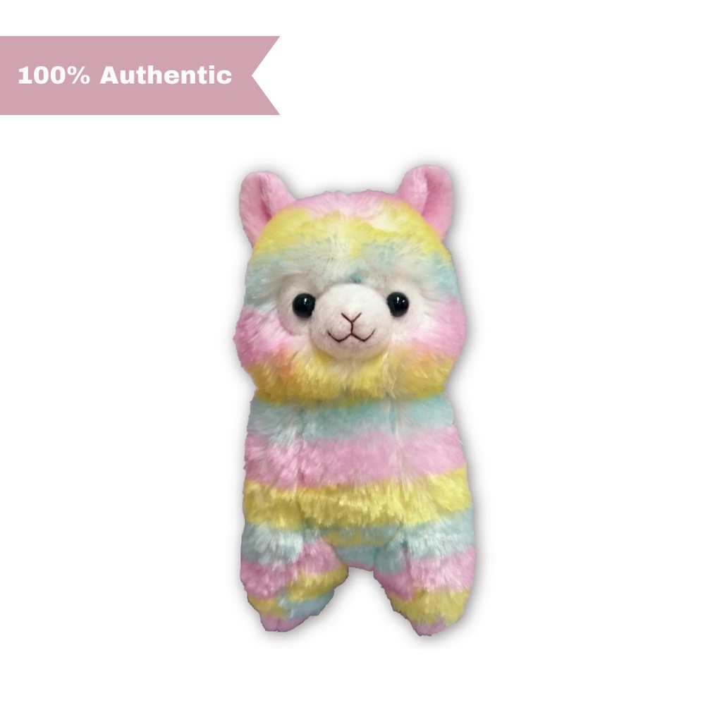 AMUSE Alpacasso Rainbow Plush 16cm | Shopee Singapore AMUSE Alpacasso Rainbow Plush 16cm | Shopee Singapore