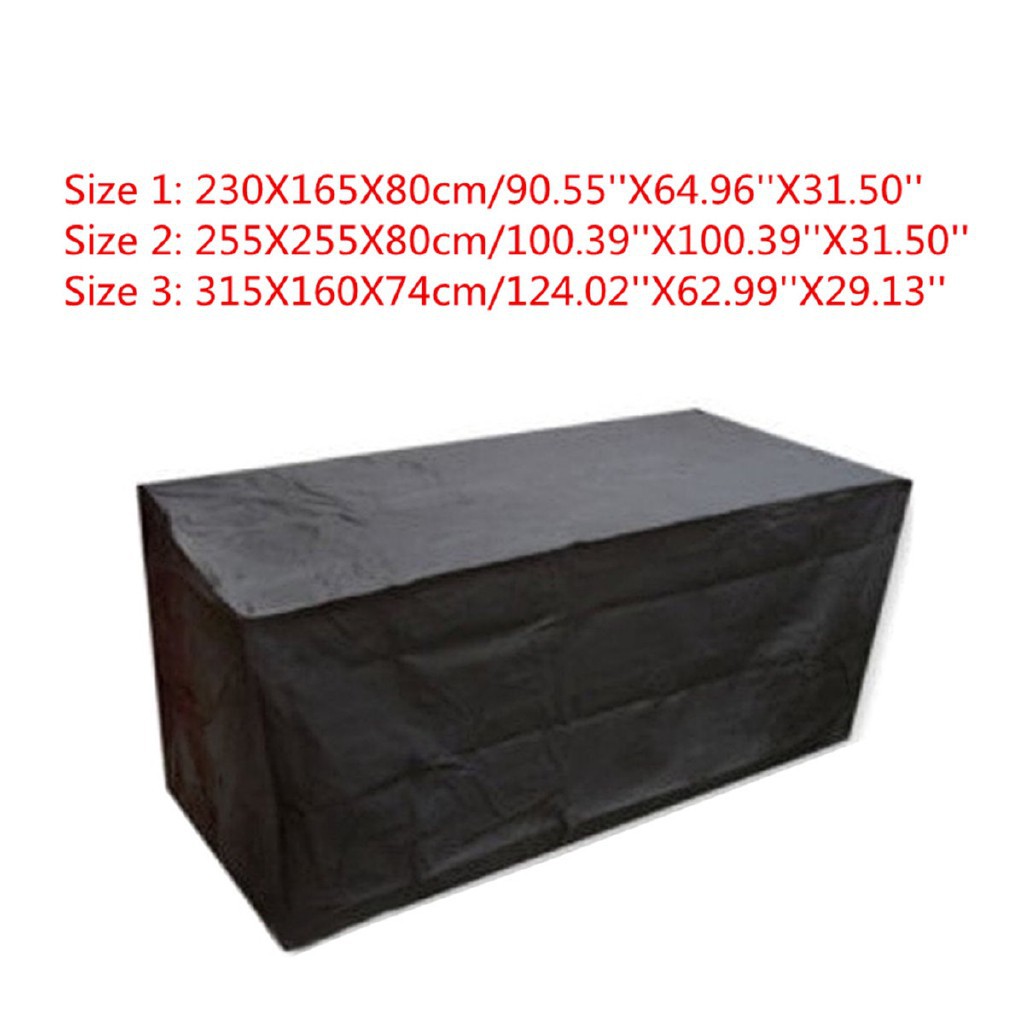 Oe Large Garden Heavy Duty Patio Waterproof Furniture Cover Sofa