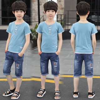 Pakaian Kanak kanak lelaki  Baju  Musim Panas Boy 5 Kanak 