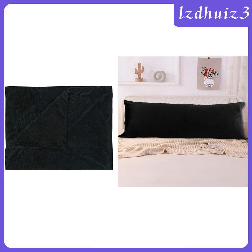 Gemgem Loey Super Soft Velvet Long Body Pillow Case Solid Bedding