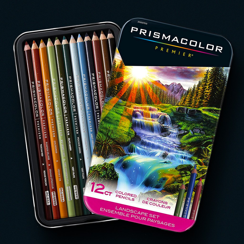 Prismacolor Premier Colored Pencils Landscape Set of 12 CT Shopee