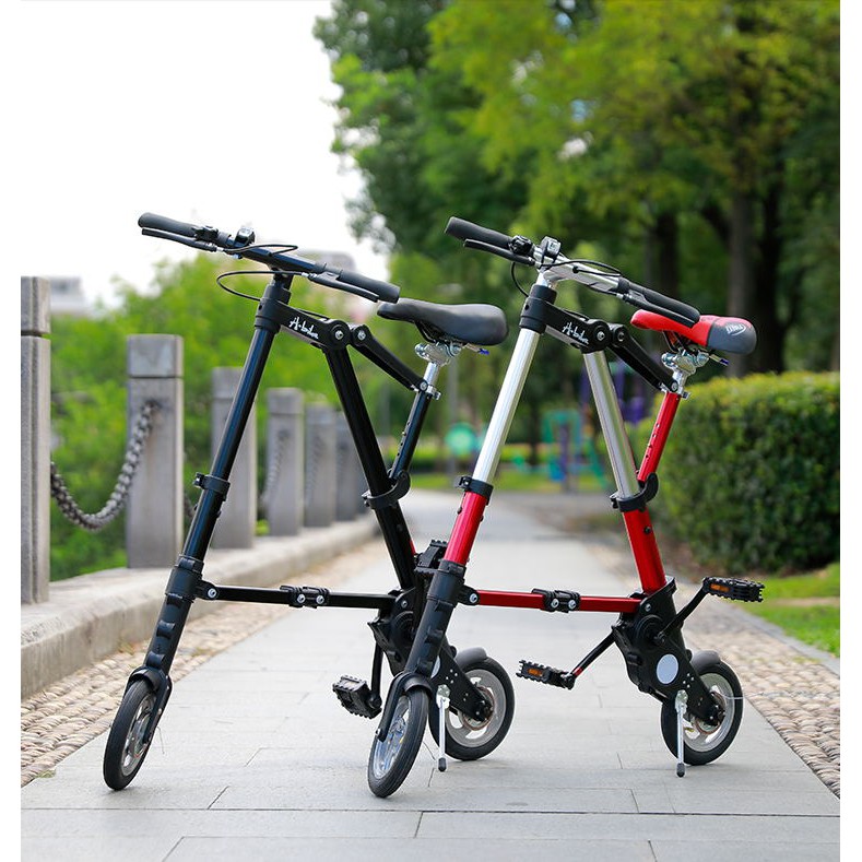 a bike folding