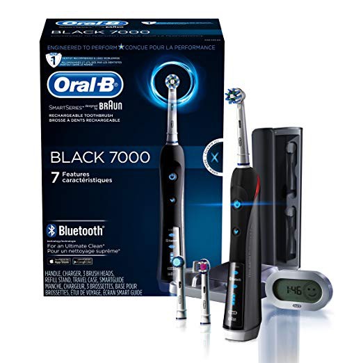 oral b brush heads black