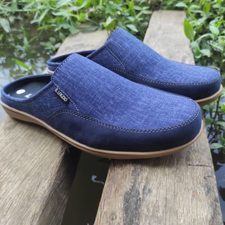 Men's Slippers Slip On Men's Casual Casual Rubber Flexible Suede Leather