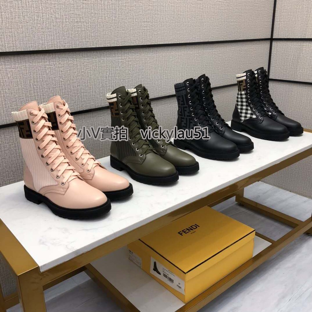 fendi martin boots