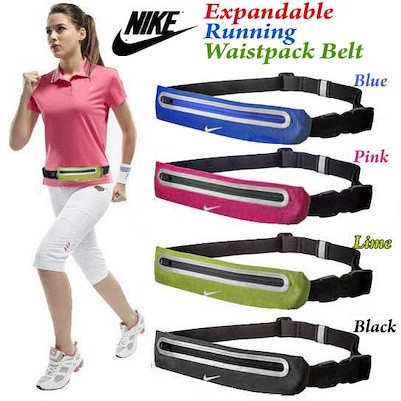 nike running waist bag