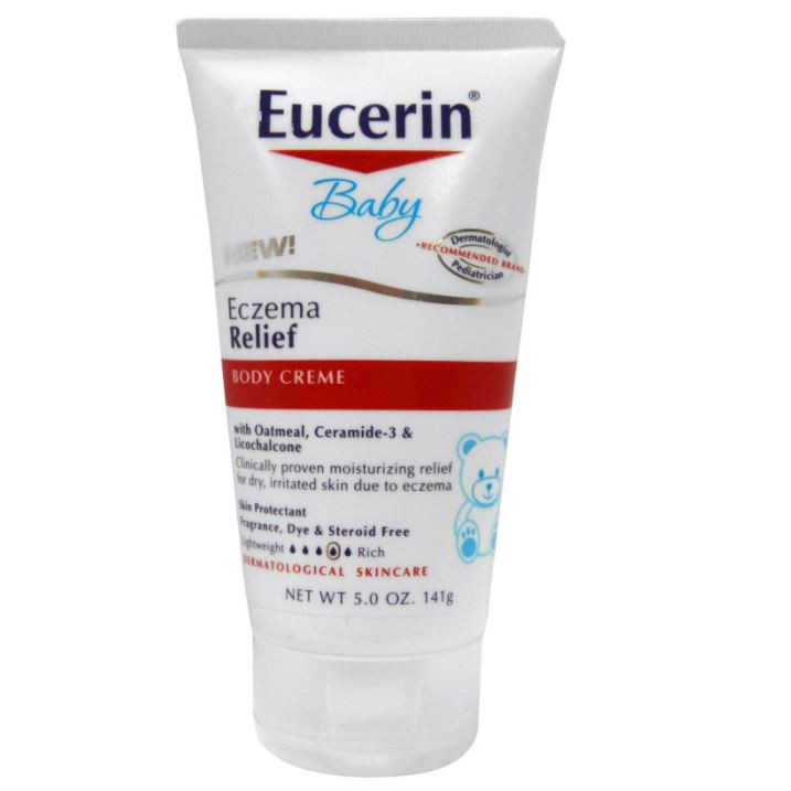 Eucerin Baby Eczema Relief Body Creme 5 0 Oz 141 G Shopee Singapore