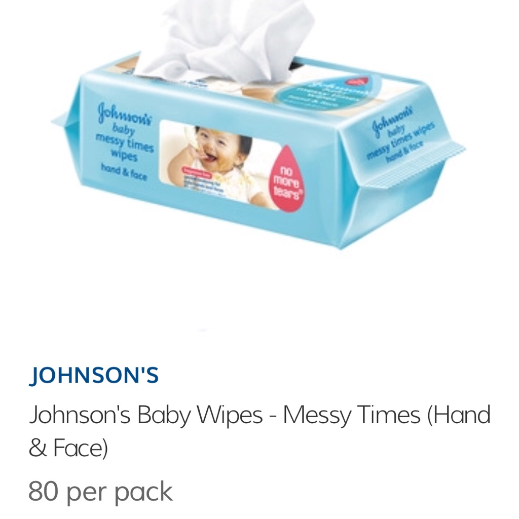 johnson baby tissue